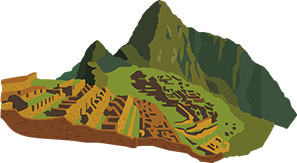 Illustration of Machu Picchu